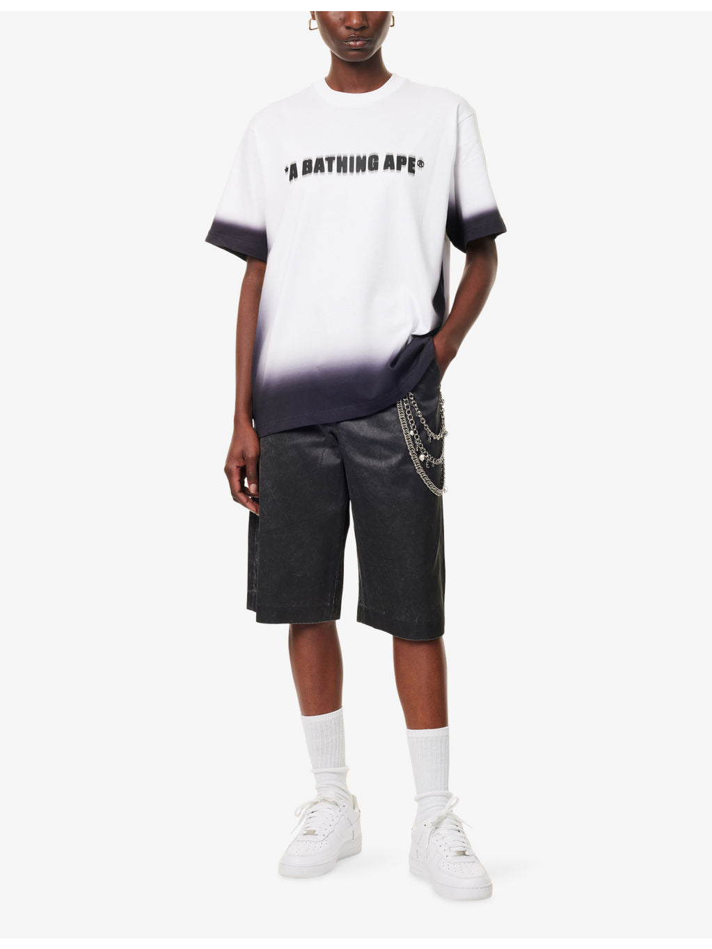 Spray Logo Cotton-Jersey T-shirt