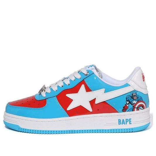 (WMNS) A Bathing Ape x Marvel Bape sta 'Captain America' 1I73-291-903