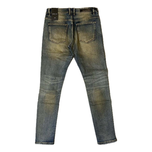 Embellish Rowan Rip & Repair Sand Wash Denim Jeans